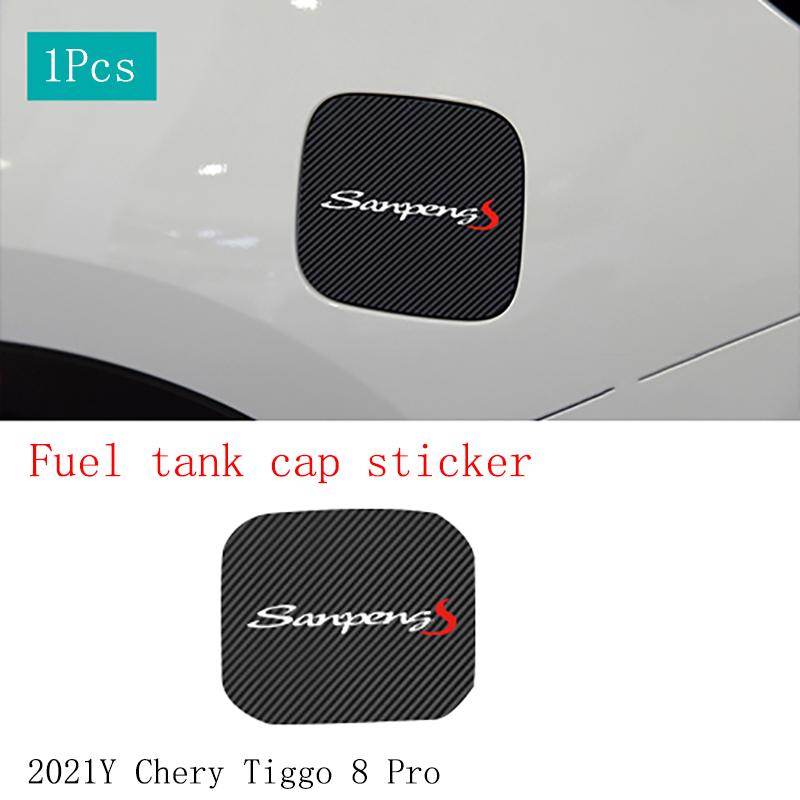 Chery Tiggo 8 Pro Car Interior Sticker Film Central Control Carbon Fiber Pattern Modified Auto