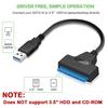 Sata To USB 3.0 Adapter Cable USB To SATA 3 Cable Support 22 Pin 2.5 Lnche External HDD SSD Hard Disk Computer Connector Fit