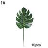 10 шт. искусственные растения поддельные листья монстеры для декора стен гостиной и вечеринки