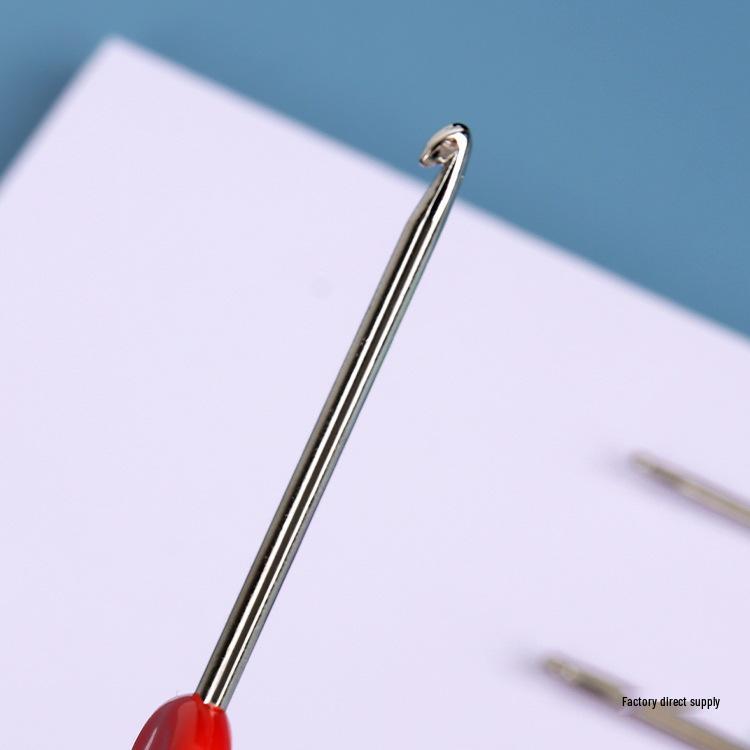 Набор двусторонних инструментов для вязания крючком и спицами: Мелкие крючки для свитеров, шапок, тапочек, сумок