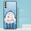 Anime Hololive Gawr Gura Case For Samsung Galaxy S24 Ultra S20 S21 S22 S23 S25 Ultra S9 S10 Plus S25 FE Phone Cover