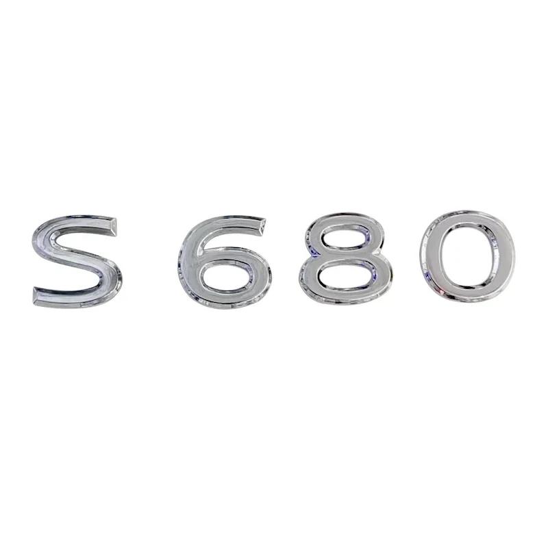 Modified Car Body Side Emblem Sticker Rear Badge for Mercedes Benz Maybach 2021 S400 S450 S480 S500 S580 S600 S680 Accessories FS1