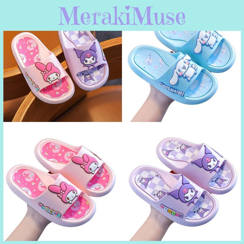 Три пары милых и дышащих детских тапочек Melody