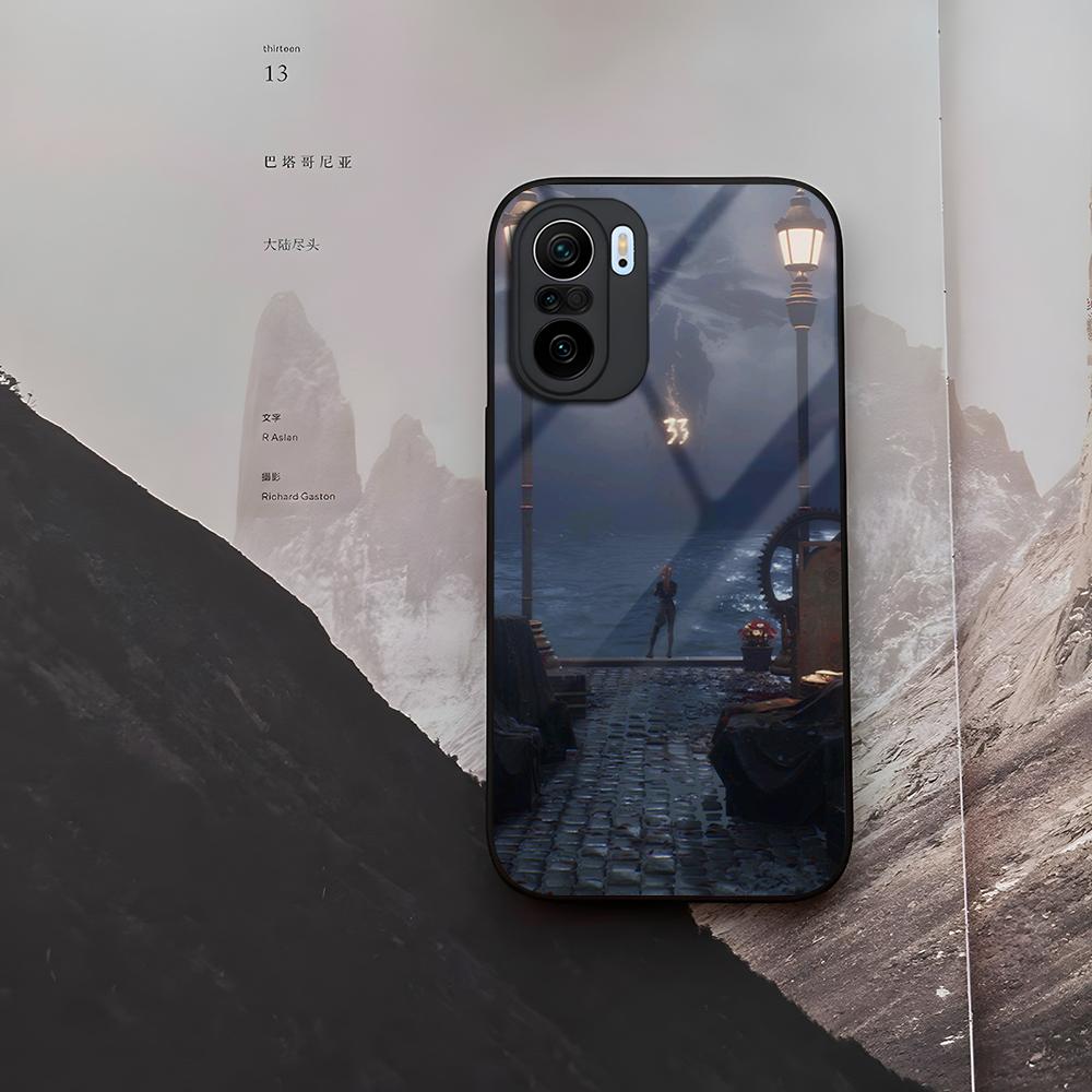 C-Clair Obscur Expedition 33 Чехол для телефона Закаленное стекло Для Xiaomi 15 14 12 Lite Pro 13 11t Lite POCO M6 M5 X6 X5 X3 F5 F6 Pro Co