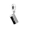 Pure Silver 925 Bracelet for Women Fashion Jewelry with High Heels Sandals Pendant Beads  Charms