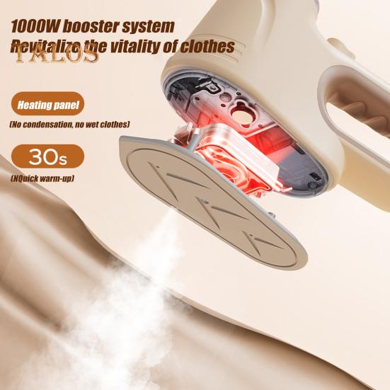 Отпариватель для одежды со складной ручкой, 1000 Вт, быстрый нагрев, портативный ручной отпариватель для одежды, гладильная машина