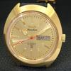 ВИНТАЖНЫЕ ЧАСЫ HMT KANCHAN 6501 АВТОМАТИЧЕСКИЕ ИНДИЙСКИЕ МУЖСКИЕ ЧАСЫ С ЗОЛОТИСТЫМ ЦИФЕРБЛАТОМ a441013-4