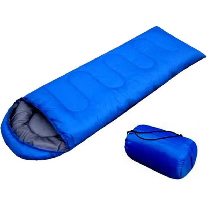 Спальный мешок-конверт для кемпинга на открытом воздухе 750 г, хлопок, летний спальный мешок для кемпинга