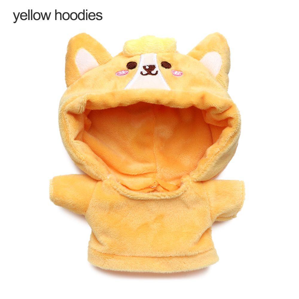 Accessories Playing House Cartoon Plush Shoes Doll Clothes Mini Animal Hoodies Suspender Pants