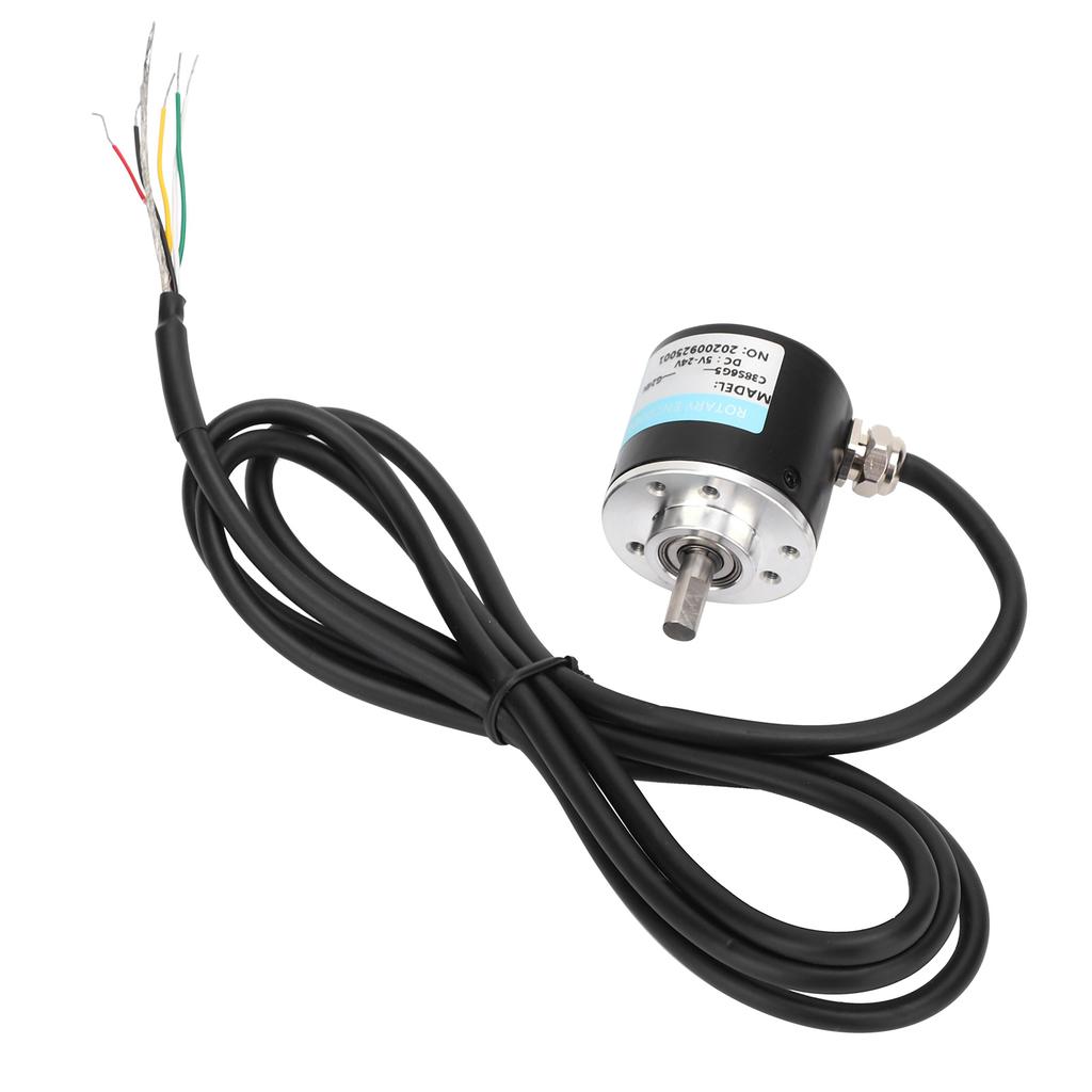 Encoder Solid Shaft ABZ 3‑Phase Motion Controls Component 30KHZ 1000B 1024B DC5 24V1000Z