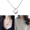 Heart Pendant Necklace Girl Heart Pendant Necklaces Love Pendant Necklace Love Necklaces Titanium Steel Material Jewelry