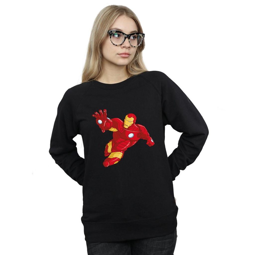 Marvel Womens/Ladies Iron Man Simple Sweatshirt