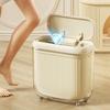 Kitchen Trash Can Sensor Wave Hand And Open Waterproof Sensor Trash Can Bathroom Size Is Appropriate