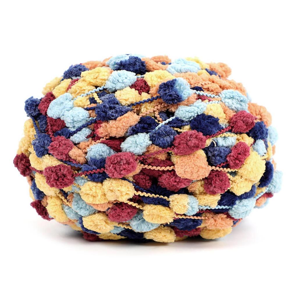 Пряжа для вязания крючком Мягкая вкусная пряжа Разноцветная пряжа для вязания Ткацкая пряжа для вязания шарфа, свитера, поделок крючком 100 г/моток