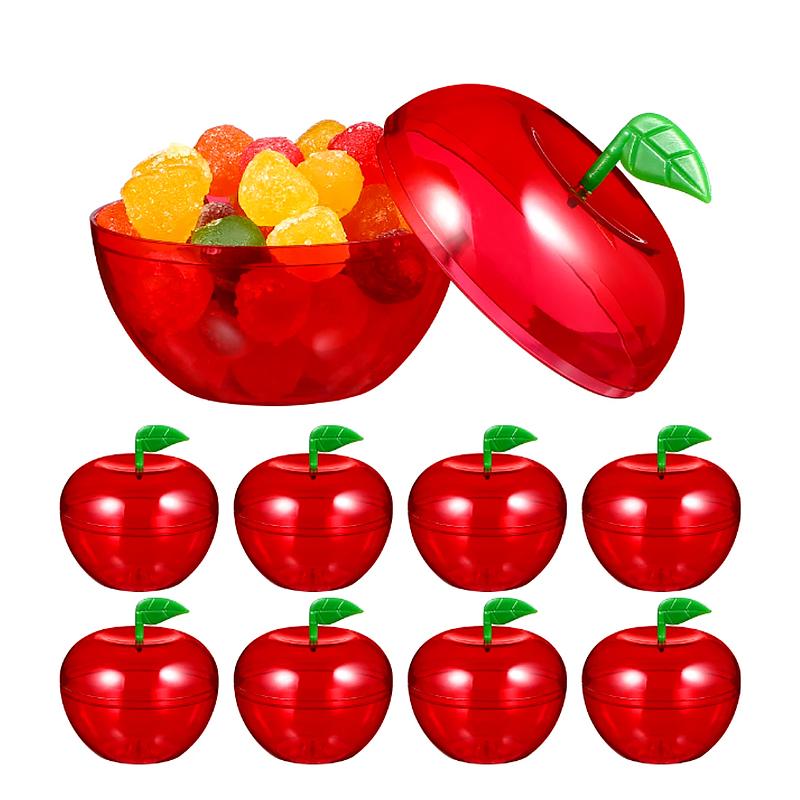 5 шт. контейнер для яблок, товары для рождественской вечеринки, подарочная коробка для хранения яблок, конфет, белоснежная вечеринка, подарок на свадьбу, украшение