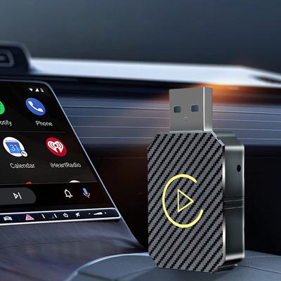 Новый Беспроводной Адаптер CarPlay Android Auto Plug&Play USB Автомобильный Ключ BT CarPlay AI Box для Штатных Автомобилей с Проводным CarPlay/Android Auto