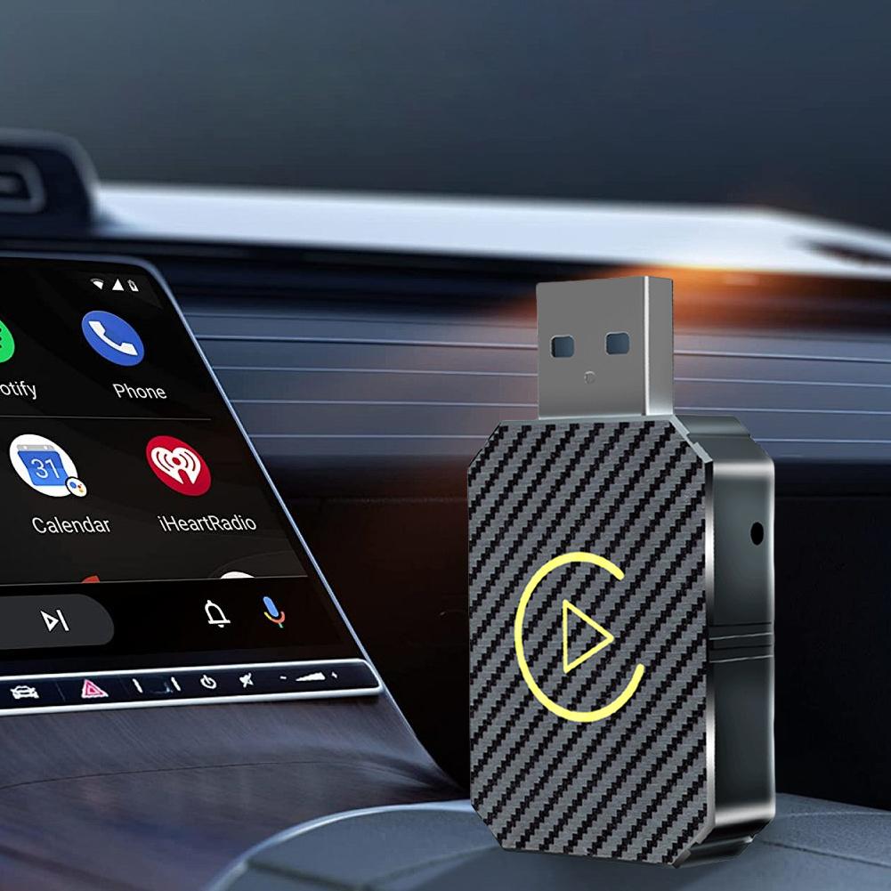 Беспроводной адаптер CarPlay Android Auto Plug&Play USB Автомобильный донгл Беспроводной донгл для OEM проводного CarPlay/Andriod Auto автомобилей