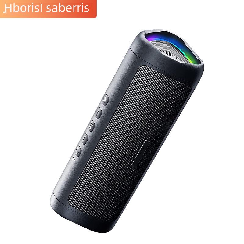 Портативный TWS-динамик Cerberus Bluetooth 5.3 с цветной подсветкой и HD-звонками, водонепроницаемый