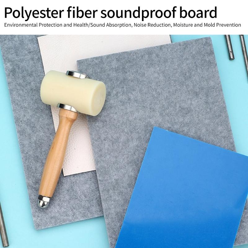 Hole Punch Mat Leather Punching Mat Hole Punching Chisel Mat Sound Insulation Mat for Leather Working