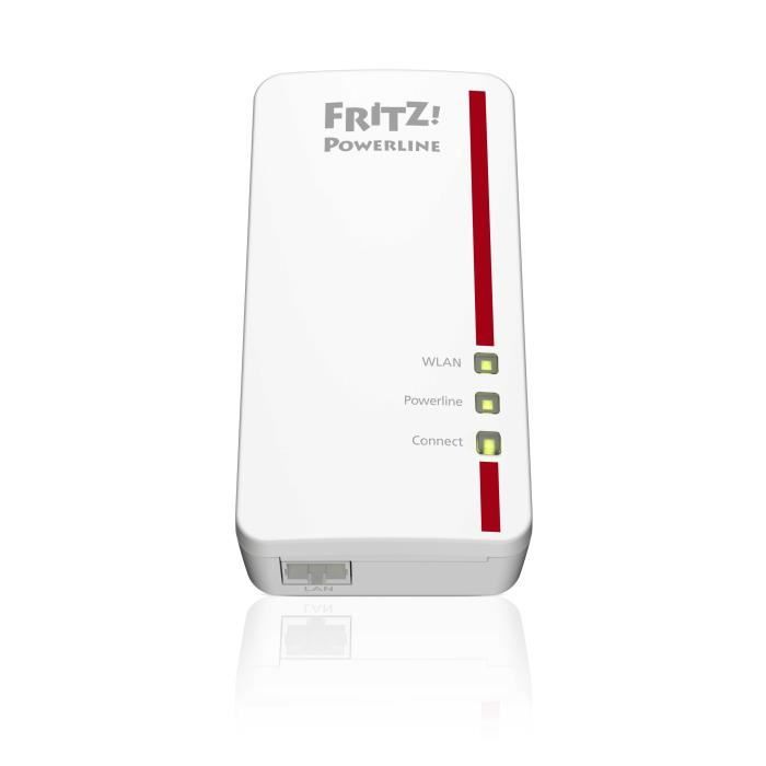 Адаптер Powerline - AVM - FRITZ!Powerline 1260E - 1200 Мбит/с - WiFi AC+N - MIMO 2x2