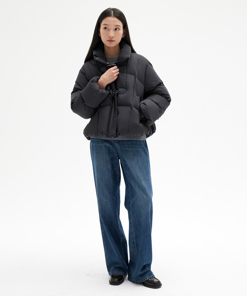 MIND BRIDGE WOMEN [W][Rds] Do Good_Toggle Decoration Short Down Jumper - 2 Colors