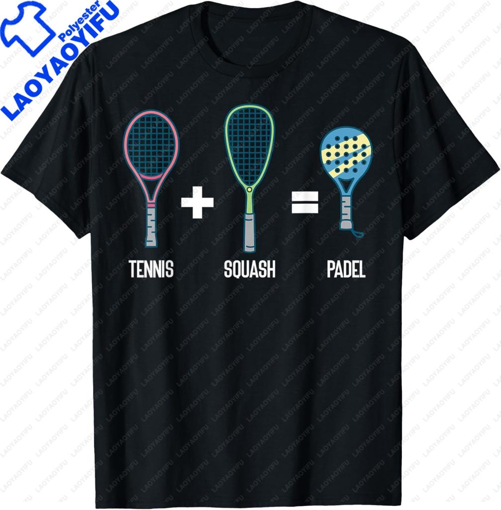 Vitruvian Unisex Padel Tennis Paddle Paddle Tennis Player Tshirt Casual Streetwear Individuality Funny Shirt Camisas