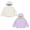 Детская куртка-джемпер G Padded цвета слоновой кости и фиолетового цвета nk9pd4105G 31