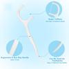 50~600Pcs Disposable Dental Floss Pick Teeth Sticks Portable Oral Care Plastic Toothpicks With Box