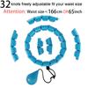 32/24/28 Section Adjustable Sport Hoops Abdominal Waist Exercise Detachable Hoola Massage Fitness Hoop Training Weight Loss