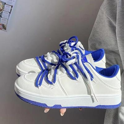 Модные женские кроссовки для пары, повседневная вулканизированная спортивная обувь, модные белые туфли для женщин, туфли на плоской подошве, летняя дышащая обувь для женщин