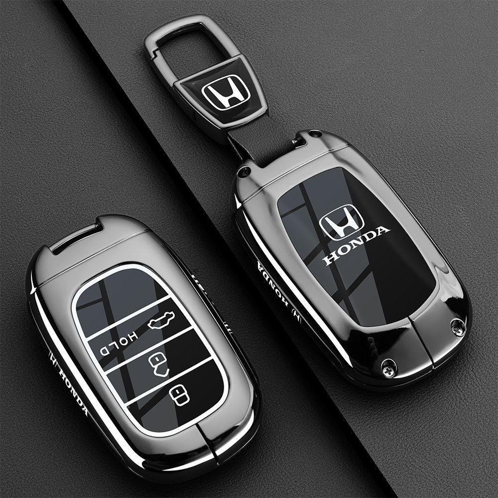 Suitable for Honda CRV keycase, 11th generation Civic, 10th generation Accord, Haoying style XRV, Binzhi car metal buckle shell KU9