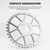 3 мм смещение 32T/34T/36T/38T Narrow Wide Звезда Шатуна Алюминиевый Сплав Горные Велосипеды Звезда Прямое Крепление