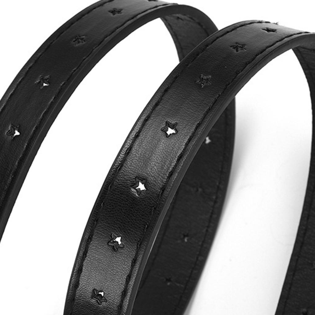 Adjustable Alloy Star Buckle Thin Waist Belt Vintage Style Belt Hot Girls Women Waist Belt for Coat Skirts Jeans