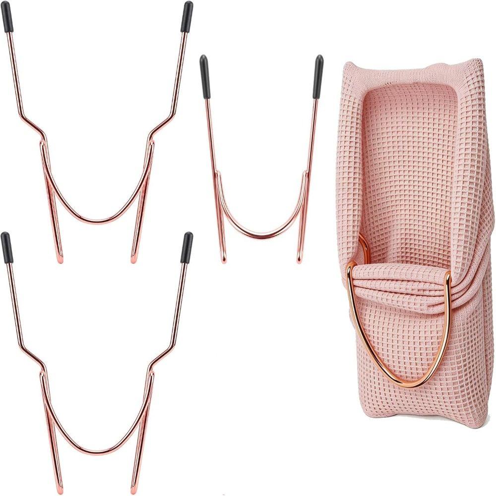 3pcs/set Metal Construction Hooping Aid Set Rose Gold Color Embroidery Hoop Set For Cuffs