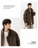 Men's Retro Bad Boy Loose Fit Stand Collar Windbreaker - Spring 2026 Outdoor Mountain Style Jacket
