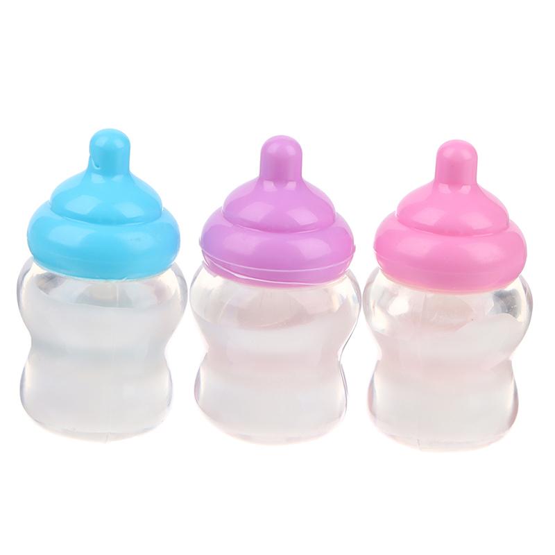 1Pc Kids Pretend Play Games Toys Mini Nipple Baby Doll Pacifier Bottle For Doll