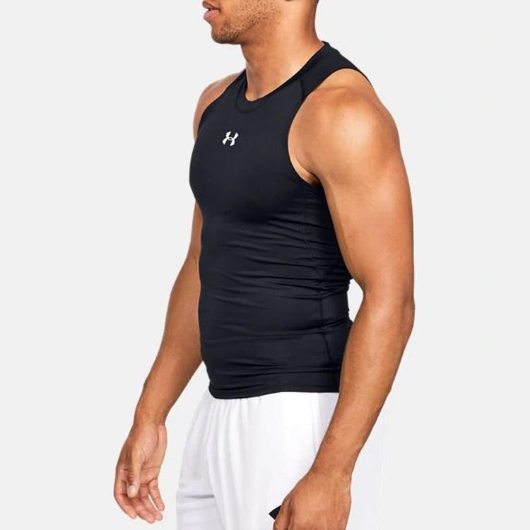 Under Armour Мужская майка для баскетбола HeatGear 'Черный' 1355672-001