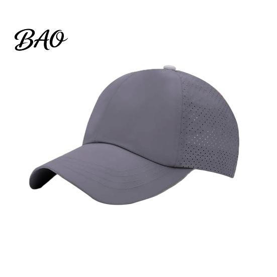 Adjustable Baseball Cap Women Cap, Elastic Straps Quick-Drying Sun Hat, Breathable Workout Hat Criss-Cross Ponytail Design for Running Yoga
