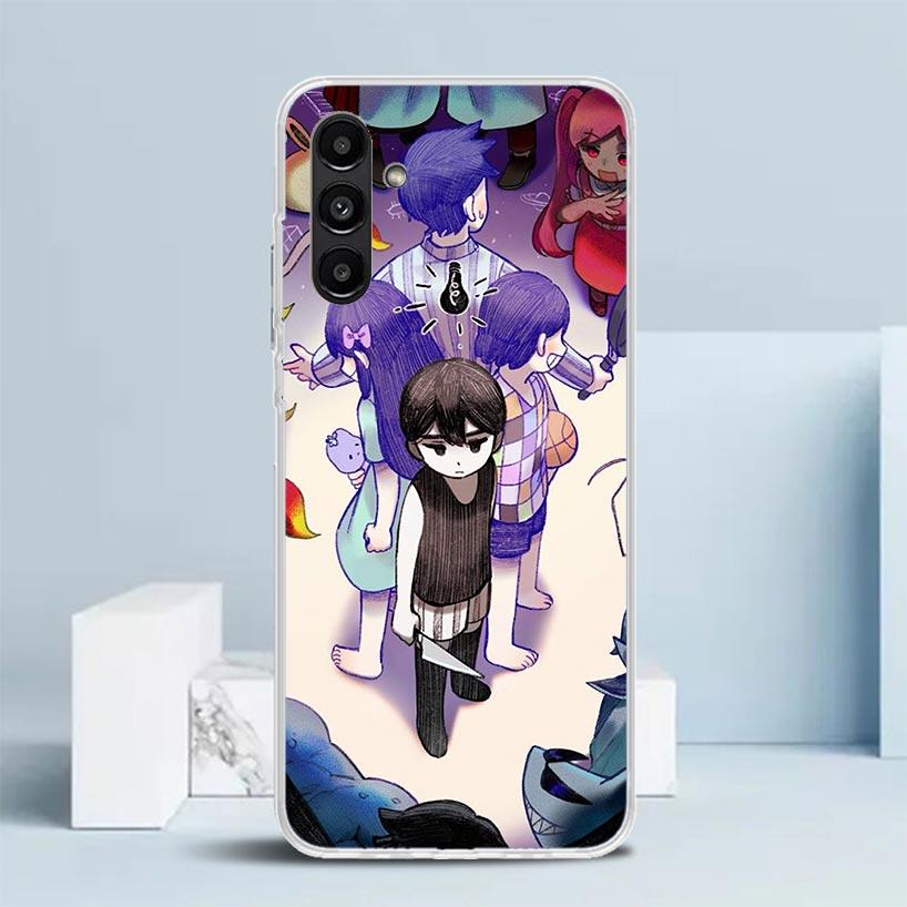 Игровой мультяшный чехол O-Omori для Samsung Galaxy A17 A37 A57 A16 A26 A36 A56 A15 A14 A55 Чехол для телефона A13 A53 A25 A35 A24 A34 A23 A33