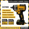 Подходит для Dewalt DCF880 3300 об/мин Бесщеточный ударный гайковерт Высокий крутящий момент Аккумуляторный электрический гайковерт Инструмент для ремонта шин Перезаряжаемый электроинструмент