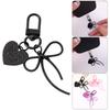 Lovely Heart Bowknot Bag Charm Pendant Keychain Bag Accessories for Backpack Purse Handbag Decors Aesthetic Keychain