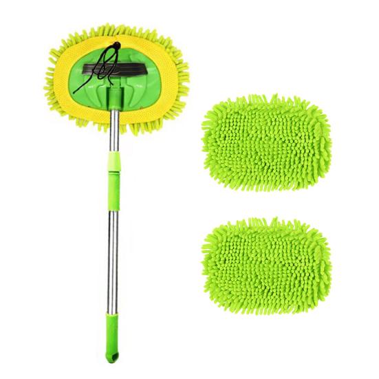Щетка для мойки автомобиля 2-в-1, швабра для мойки автомобиля с комплектом с длинной ручкой, трехсекционная швабра для мойки автомобиля с длинной ручкой, набор щеток для чистки без царапин