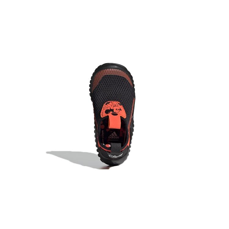 Adidas Rapidazen Toddler Shoes Black Orange Infant And Toddler FU7602
