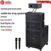 Huidu CR-151T Pro 15-дюймовая мобильная линейно-массивна акустическая система (Китайская версия)