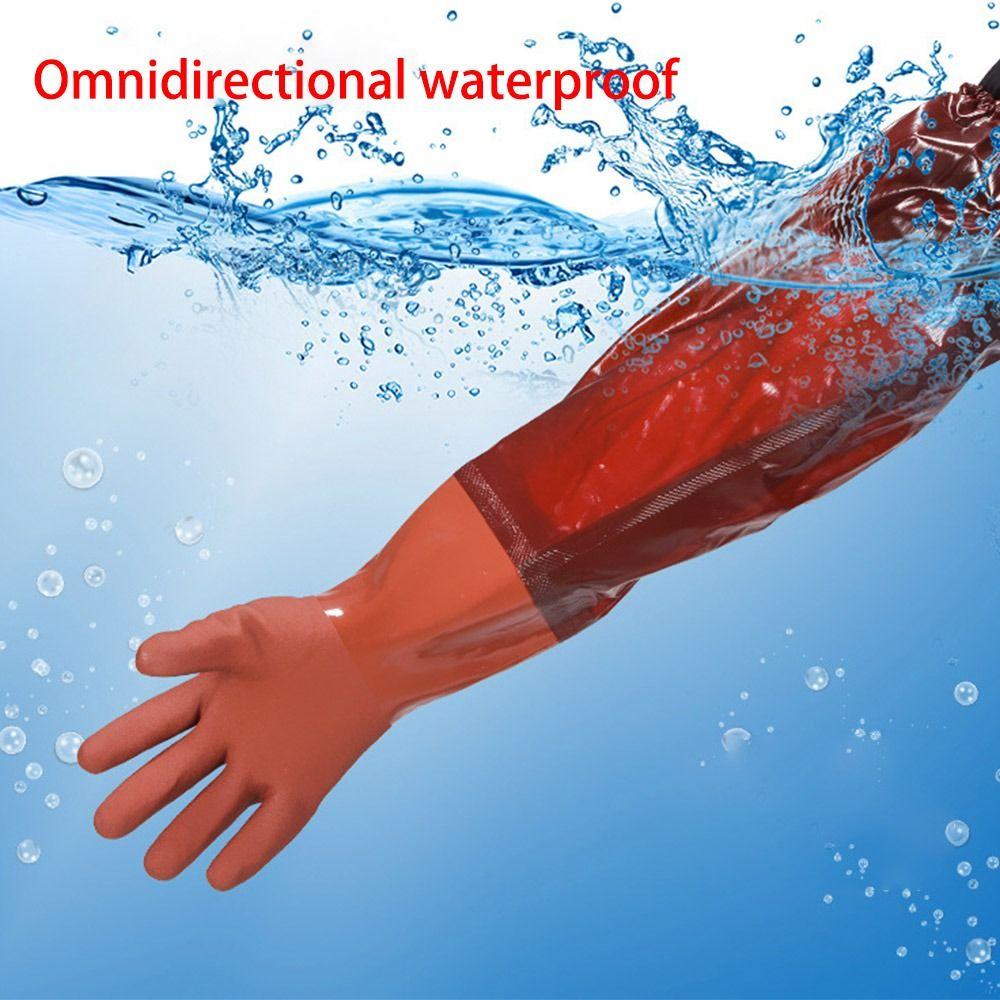 65CM Work Gloves Rubber Protective Mitts Kitchen Accessories Househeld Gloves Kitchen