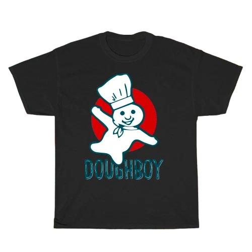 New Pillsbury Doughboy Logo T-Shirt Funny Size S to 5XL