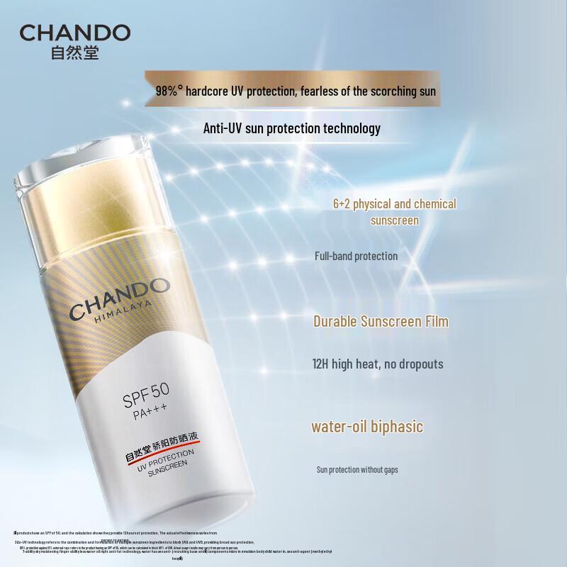 CHANDO Multi-Protect Sunscreen Liquid SPF50 PA+++