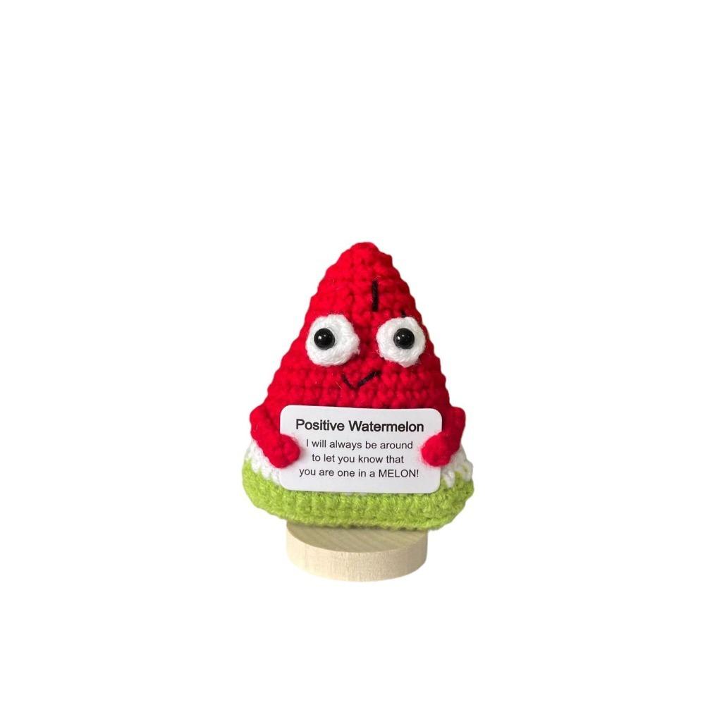 Creative Wool Knitting Doll Handmade Plush Doll Toys New Desktop Ornament for Gifts