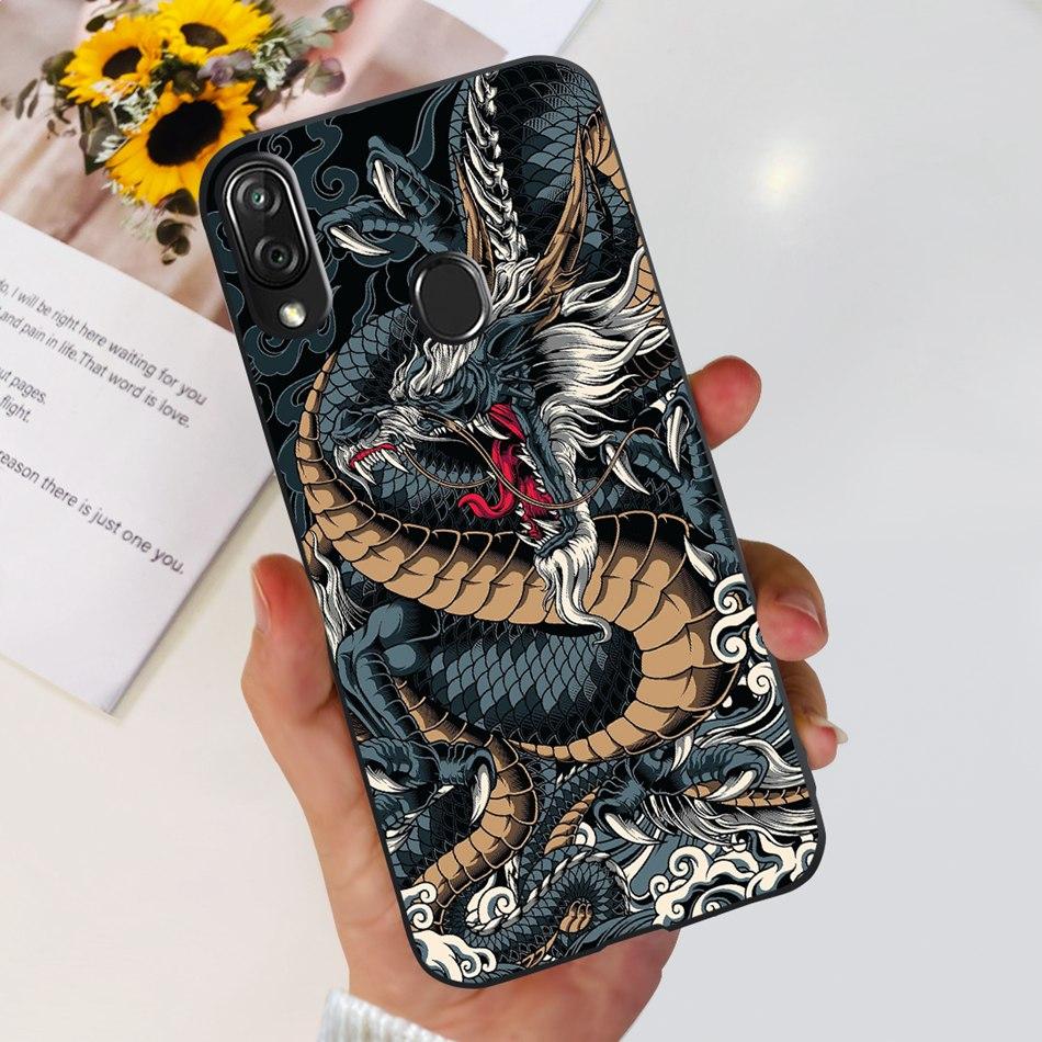 For ZTE Blade V10 Vita Cute Panda Cartoon Case For Zte Blade V10 2019 Blade V10vita Soft TPU Black Silicone Phone Cases
