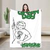 Punk Greens Days Blanket Fleece Music Lightweight Thin Throw Blanket for Outdoor Travel Bedroom Quilt